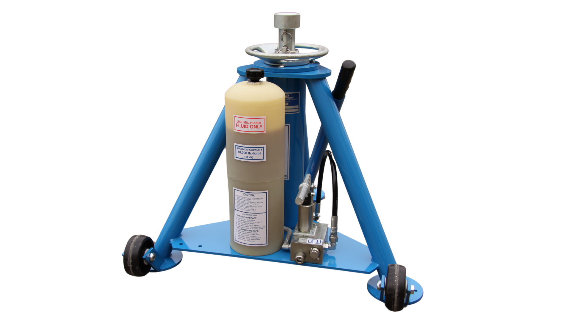 02-8130C0100 6 Ton Tripod Jack | Tronair Ground Support Equipment