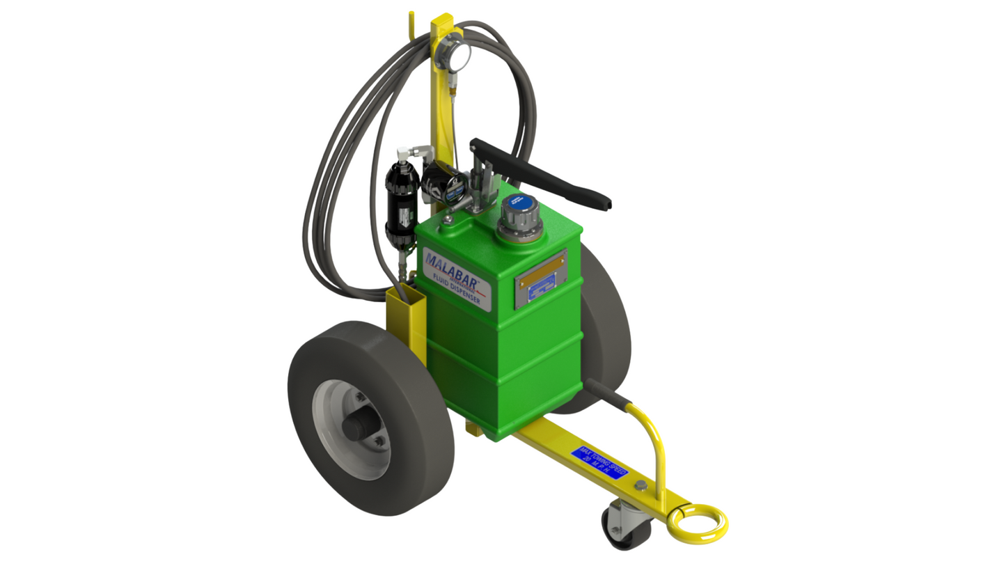 Model 390 – Towable 5-Gallon Fluid Dispenser